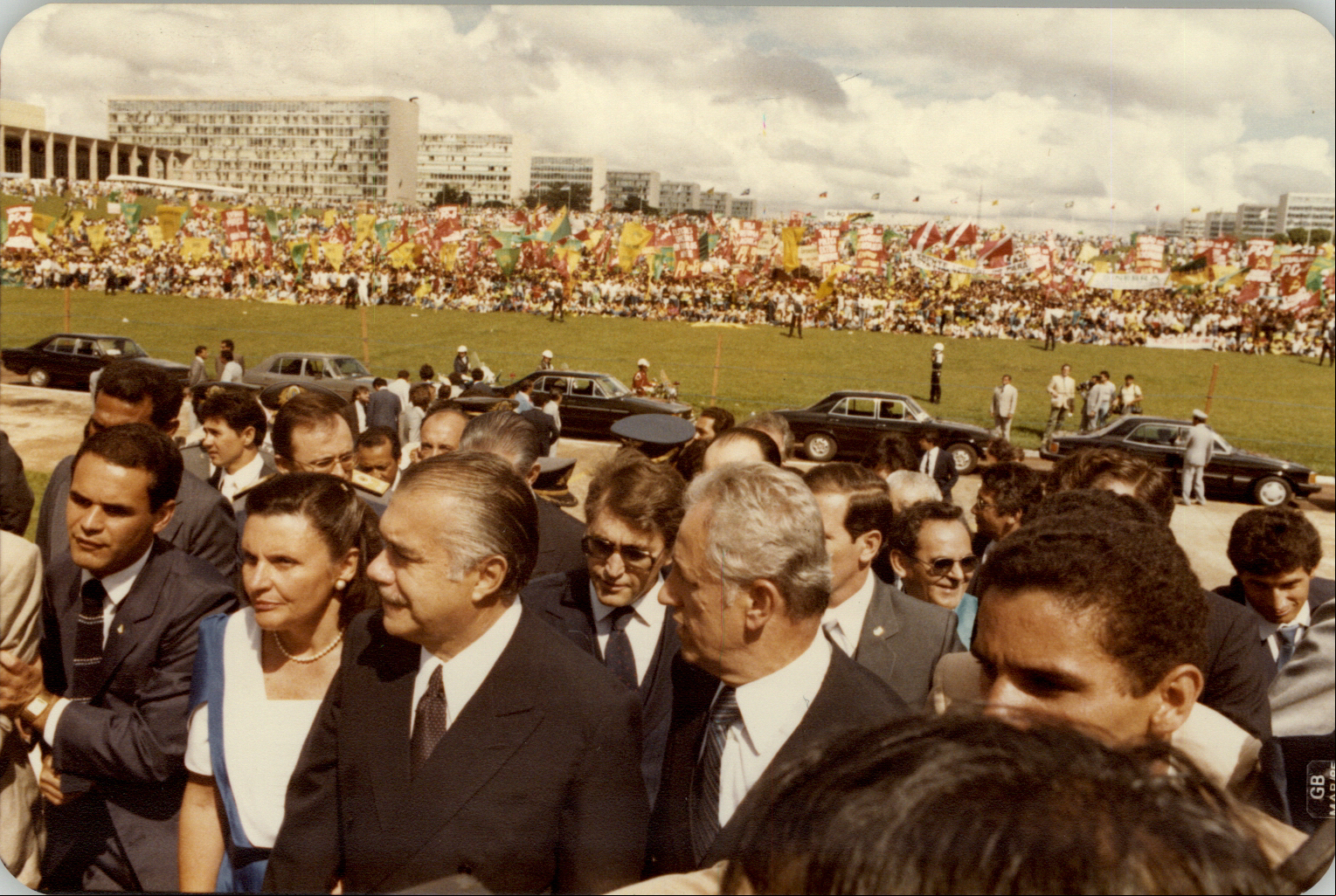 Posse do presidente José Sarney em 1985