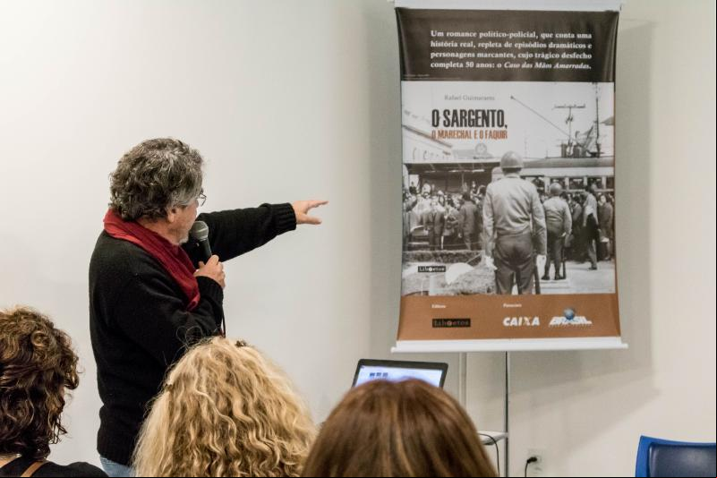 O escritor e jornalista Rafael Guimaraens conta em livro história de sargento vítima da ditadura militar