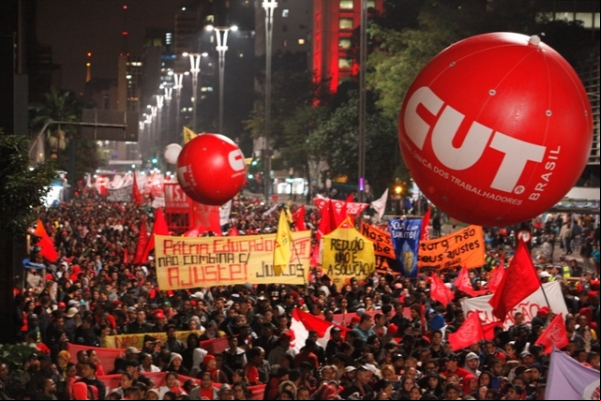Manifestação Sem Teto Av. Paulista 25-06-2015